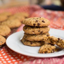 Pumpkin Toffee Cookies