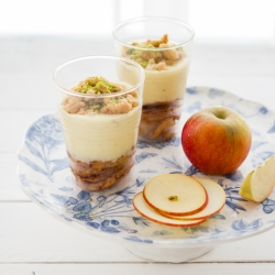 Apple Crumble Trifles