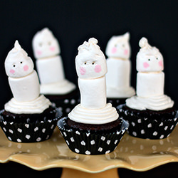 Ghost Cupcakes