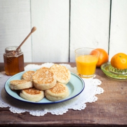 Coconut Crumpets