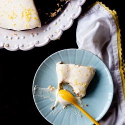 No Bake Lemon Cheesecake