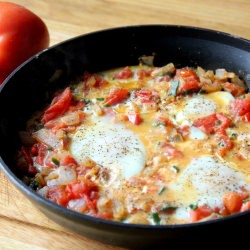 Tomato Fried Eggs