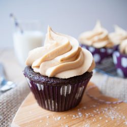 Chocolate & Salted Caramel Cupcakes