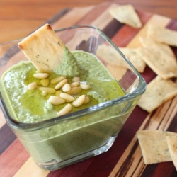 Spinach Cumin Hummus