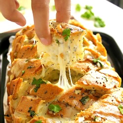 Stuffed Cheesy Bread