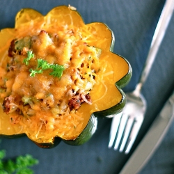 Southwestern Stuffed Acorn Squash