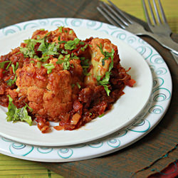 Cauliflower Masala