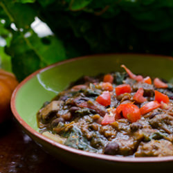 Autumn Pumpkin Chard Chili