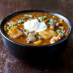 Sweet Dumpling Squash Chili