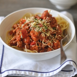 Filipino Style Spaghetti