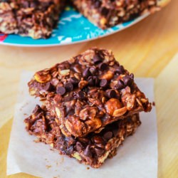 Chewy Fudge Granola Bars