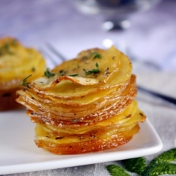 Roasted Potato Stacks