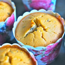 Lavender Vanilla Currant Cupcakes