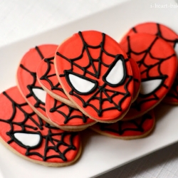 Spiderman Cookies