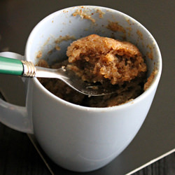 Vegan Peanut Butter Mug Cake