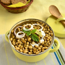 Palak Soya Bean Curry