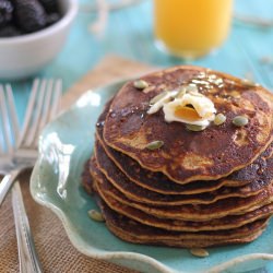 Pumpkin Paleo Pancakes