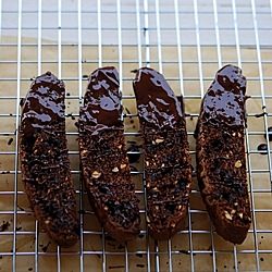 Chocolate Hazelnut Biscotti