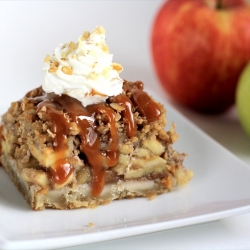 Crumb Topped Apple Pie Bars