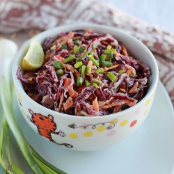 Purple Cabbage Slaw