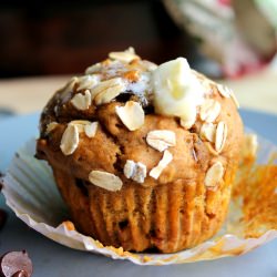 Pumpkin Oatmeal Muffins