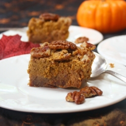 Paleo Pumpkin Bars