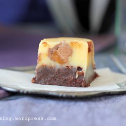 Caramel Mars Bar Brownies