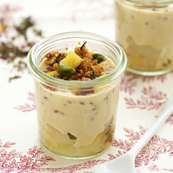 Pear and Cream Verrine