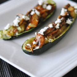 Stuffed Baked Zucchini