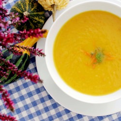 Pumpkin Soup w/ Fennel