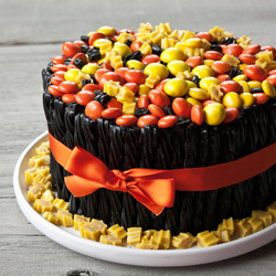 Halloween Twizzler Cake