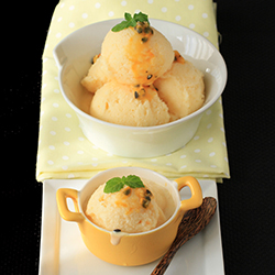 Passion Fruit Frozen Yogurt