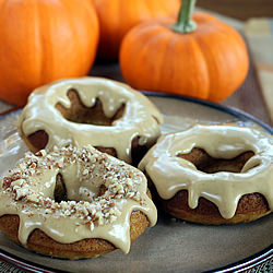 Maple Pumpkin Spice Baked Donuts