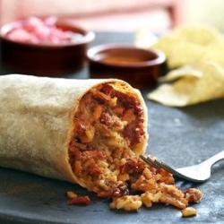 Red Beans & Rice Burrito