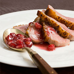 Duck Breast With Pomegranate