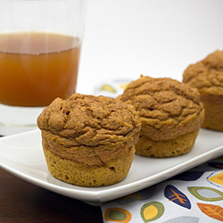 Fat Free Pumpkin Muffins