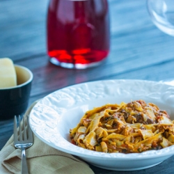 Tagliatelle with Lamb Ragu