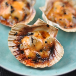 Easy Spicy Scallops