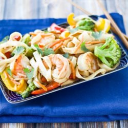 Shrimp Lo Mein Stir Fry