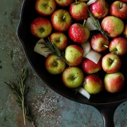 Roasted Crimson Gold Apples