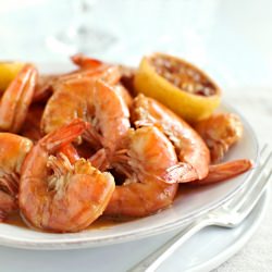 Creole Barbecued Shrimp