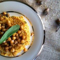 Herb Chickpeas over Pumpkin Millet