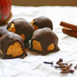 Pumpkin Chocolate Truffles