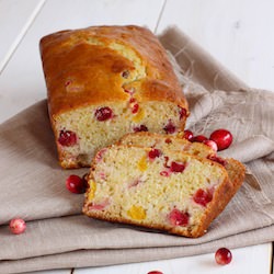 Moist Cranberry and Orange Bread