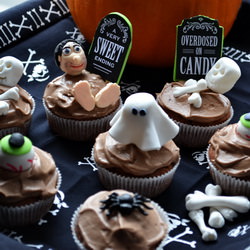 Spooky Halloween Cupcakes