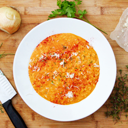 Cheesy Pumpkin Risotto