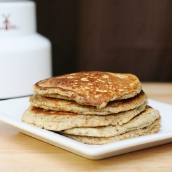 Whole Grain Chia Flax Pancakes