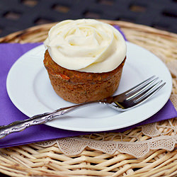 Lightened Carrot Cake or Cupcakes