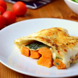 Butternut Squash and Spinach Lasagna