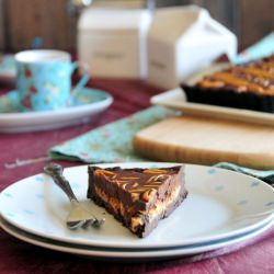 Smoky Chocolate Almond Torte